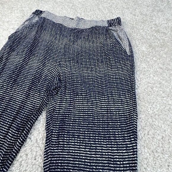 Cabi Strand Pant Lounge Pull On Navy Blue White - Picture 6 of 8